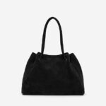 Suede Tote Bag