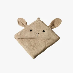 Cozy Bunny Hooded Towel for Newborns and Toddlers