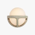Ball-shaped interior lamp with soft light