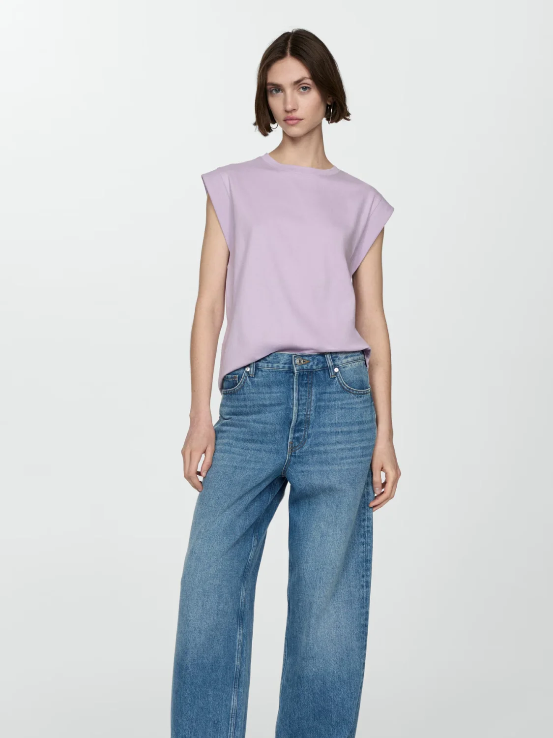 Short-sleeved cotton t-shirt - Image 2