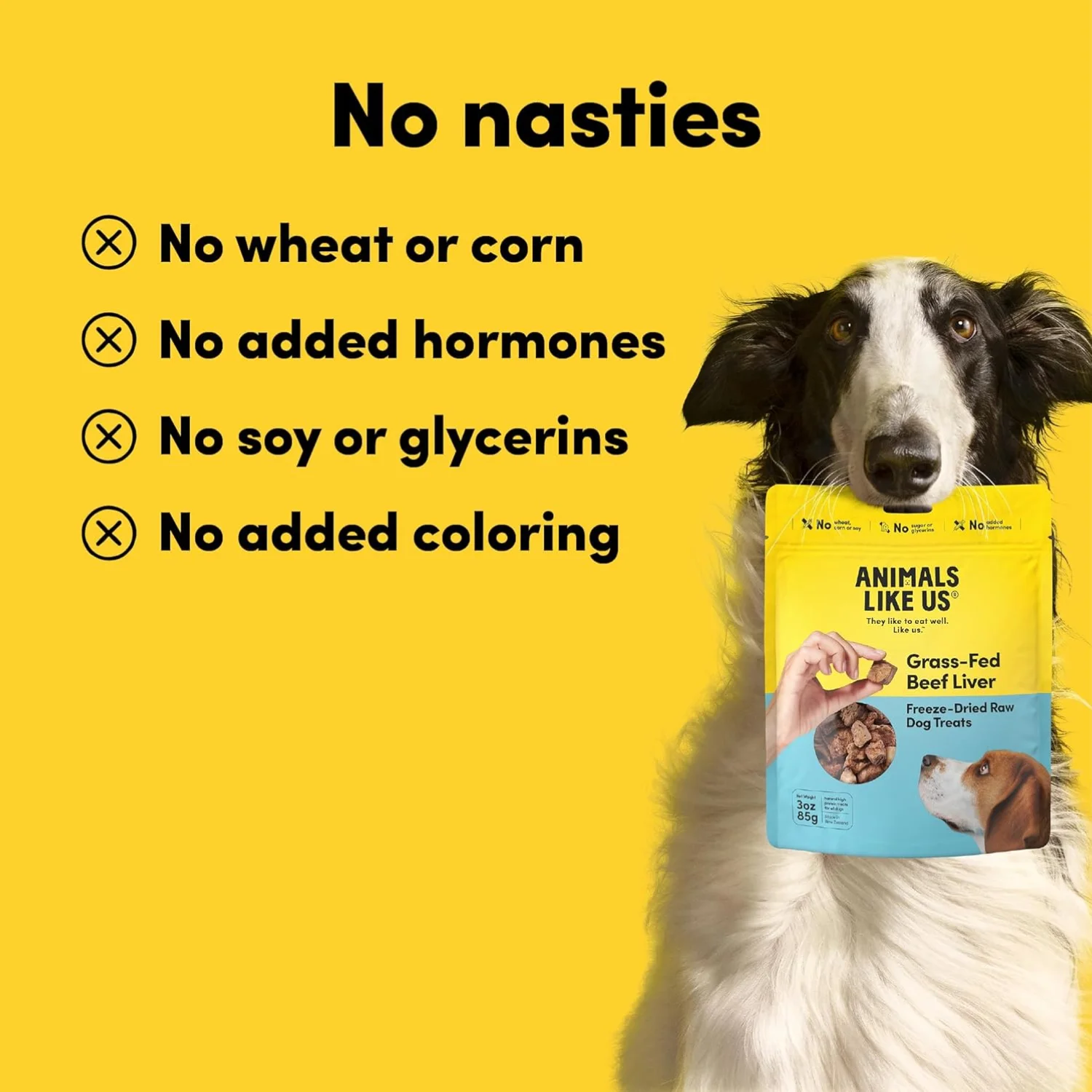 Freeze-Dried Raw 100% Cage - GMO, No Wheat or Corn, 3 oz - Image 2