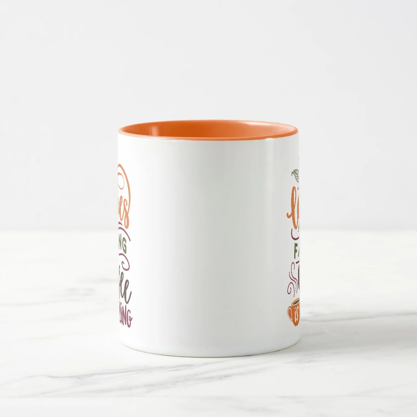Calling Cute Fall Mug - Image 3