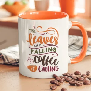 Calling Cute Fall Mug