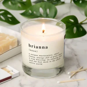 Photo Scented Candle