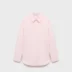Lyocell Wrap Blouse - Pink