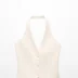 Lyocell Wrap Blouse - White