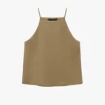Lyocell wrap top