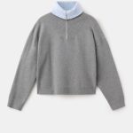 Turtleneck Sweater With Zip